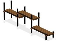 Спортивный комплекс воркаут ВС-63 в Смоленске Спортивный комплекс воркаут ВС-63 в Смоленске