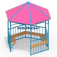 Беседка с лавками МАФ 4120 в Смоленске