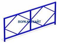 Ограждение площадки МАФ 5001 в Смоленске