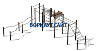 Спортивный комплекс воркаут ВС-199 в Смоленске Спортивный комплекс воркаут ВС-199 в Смоленске