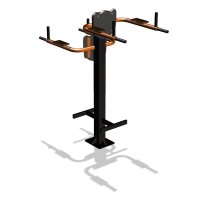 Уличный тренажер  "Брусья-пресс двойной"  УТ202 в Смоленске