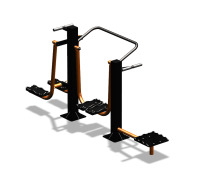 Уличный тренажер "Шпагат Шагомер Твистер" УТ302 в Смоленске