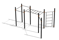 Спортивный комплекс воркаут ВС-117 в Смоленске