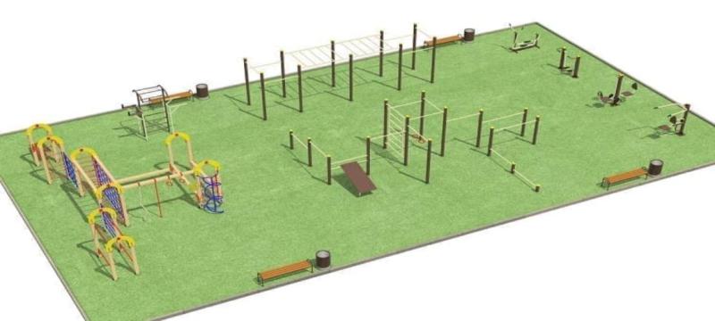 Проект спортивной площадки для любого возраста - 1 096 200 рублей. в Смоленске