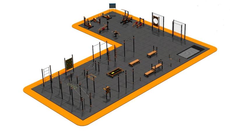 Дизайн проект спортплощадки Угловая в Смоленске