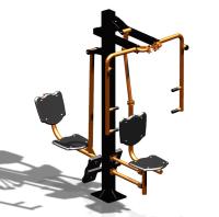 Уличный тренажер "Баттерфляй Жим ног" УТ347 в Смоленске