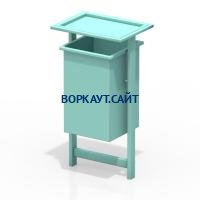 Урна с крышкой МАФ 1631 в Смоленске Урна с крышкой МАФ 1631 в Смоленске