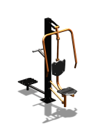 Уличный тренажер "Жим от груди Твистер" УТ328 в Смоленске