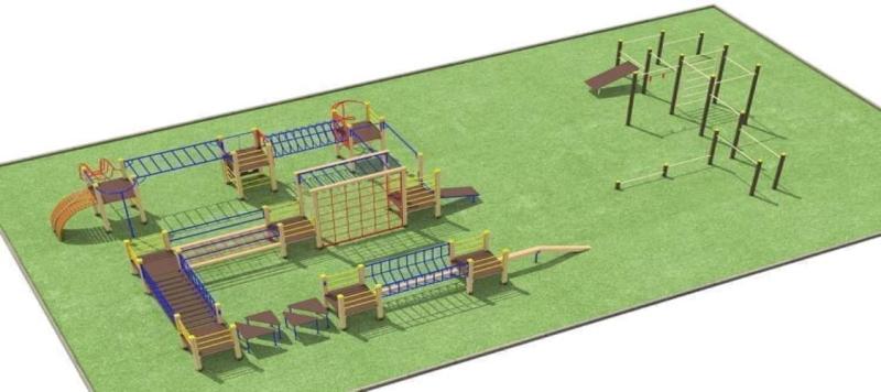 Проект спортплощадки с полосой препятствий - 1 178 100 рублей в Смоленске