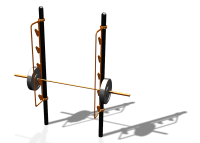 Спортивный комплекс воркаут ВС-84 в Смоленске Спортивный комплекс воркаут ВС-84 в Смоленске