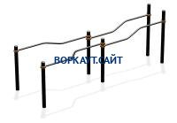 Спортивный комплекс воркаут ВС-188 в Смоленске Спортивный комплекс воркаут ВС-188 в Смоленске