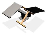 Уличный тренажер  "Скамья для пресса двойная"   УТ213 в Смоленске