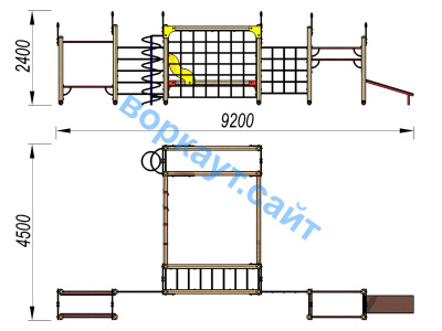 Детский спортивный комплекс ДСК 3102 в Смоленске