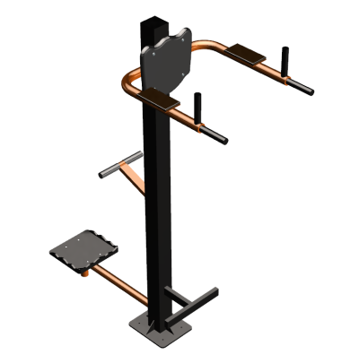 Уличный тренажер "Брусья Пресс Твистер" УТ345 в Смоленске