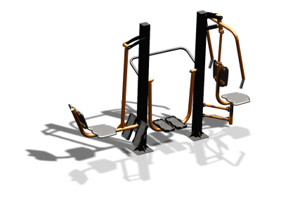 Уличный тренажер "Жим ногами Шагомер Жим от груди" УТ333 в Смоленске