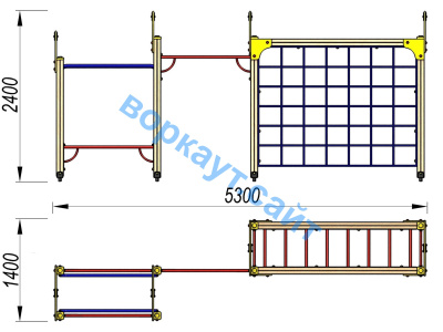 Детский спортивный комплекс Атлет ДСК 3106 в Смоленске