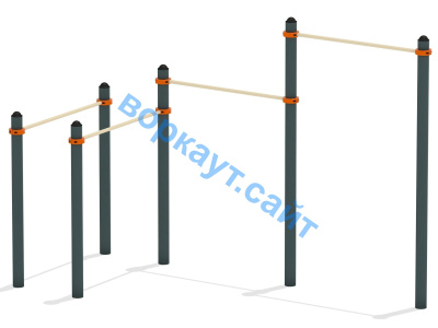 Турник двойной с брусьями ВС-17 в Смоленске