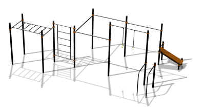 Спортивный комплекс воркаут ВС-153 в Смоленске
