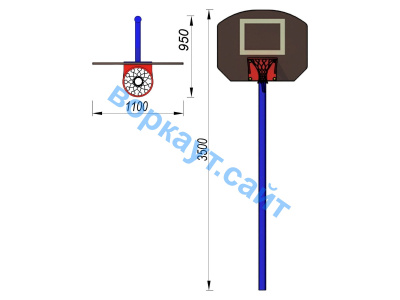 Баскетбольный щит СИО 3510 в Смоленске