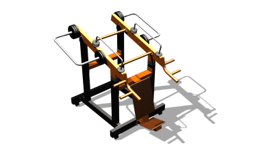 Силовой уличный тренажер  "Жим вверх"  УТ421 в Смоленске