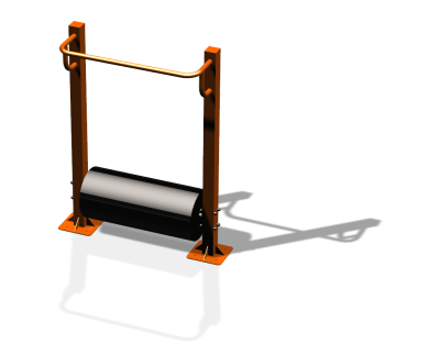 Уличный тренажер "Барабан для бега" УТ124 в Смоленске