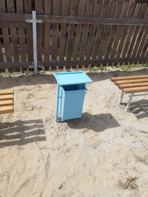 Урна с крышкой МАФ 1631 в Смоленске