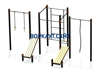 Спортивный комплекс воркаут ВС-44 в Смоленске