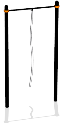 Турник с гимнастическим канатом ВС-34 в Смоленске