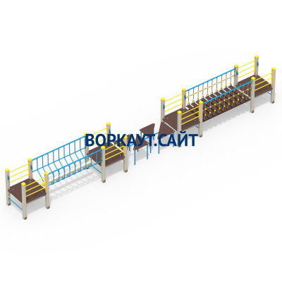 Детский спортивный комплекс Двойной мостик ДСК 3115 в Смоленске