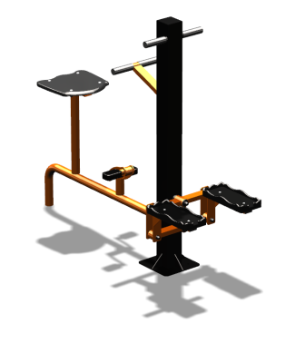 Уличный тренажер "Вело Степпер" УТ319 в Смоленске
