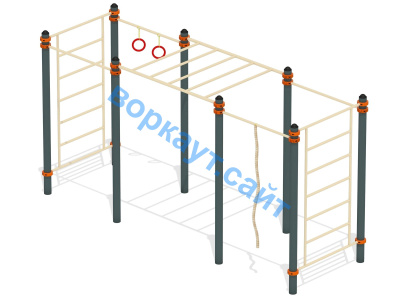 Воркаут комплекс гимнастический  ВС-24 в Смоленске