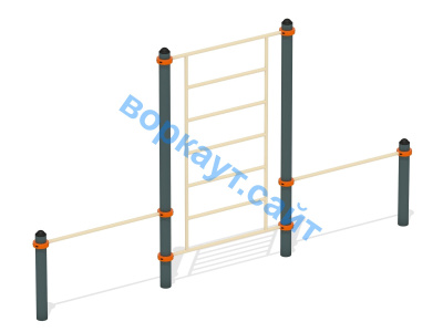 Шведская стенка с перекладинами ВС-13 в Смоленске