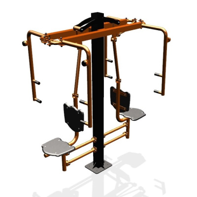 Уличный тренажер "Баттерфляй двойной"   УТ208 в Смоленске