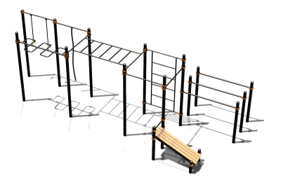 Спортивный комплекс воркаут ВС-77 в Смоленске
