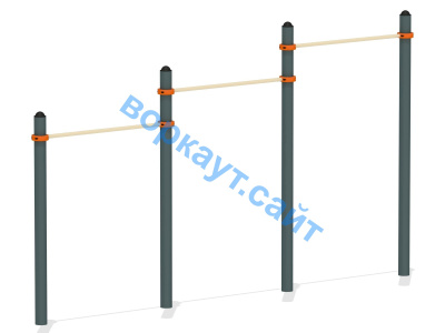 Турник тройной ВС-4 в Смоленске