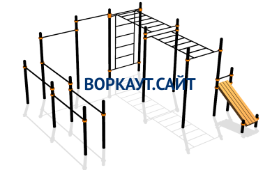 Спортивный комплекс воркаут ВС-109 в Смоленске