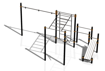 Спортивный комплекс воркаут ВС-87 в Смоленске