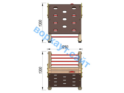 Детский спортивный комплекс ДСК 3202 в Смоленске