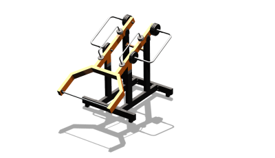 Силовой уличный тренажер  "Мультиштанга"  УТ417 в Смоленске