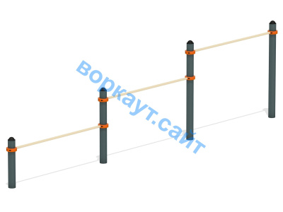 Каскад турников тройной ВС-6 в Смоленске