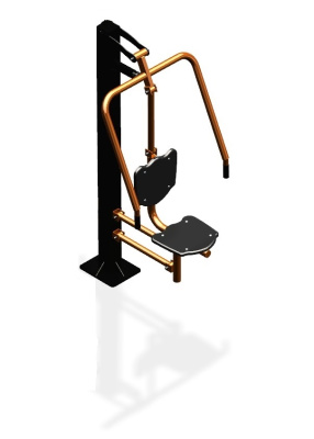 Уличный тренажер "Жим от груди одинарный" УТ 111 в Смоленске