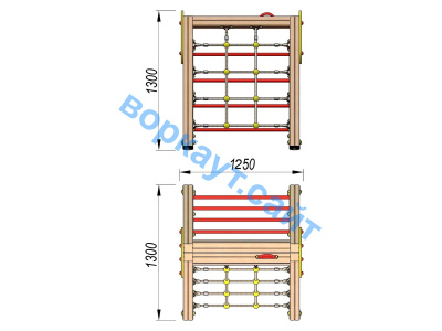 Детский спортивный комплекс ДСК 3201 в Смоленске