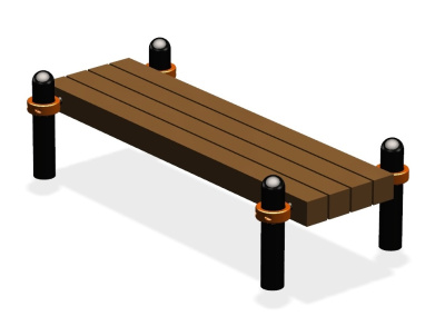 Воркаут скамья ВС-38 в Смоленске