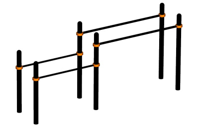 Брусья разновысокие ВС-15 в Смоленске