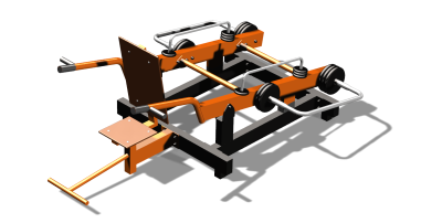 Силовой уличный тренажер  "Трицепс"  УТ424 в Смоленске
