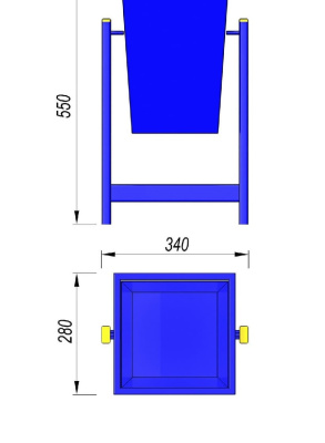Урна МАФ 1630 в Смоленске