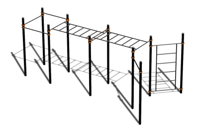 Спортивный комплекс воркаут ВС-118 в Смоленске