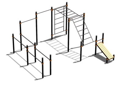 Спортивный комплекс воркаут ВС-146 в Смоленске