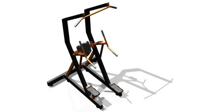 Силовой уличный тренажер  "Комбинированный станок"  УТ416 в Смоленске