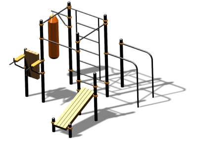 Спортивный комплекс воркаут ВС-93 в Смоленске